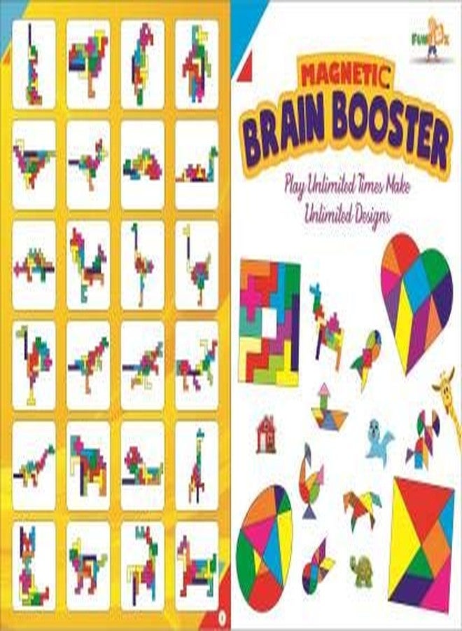 Negi Magnetic Brain Booster 4 in 1 Puzzle Game Includes Tangram,Pentominoes,Oval Tangram and Heart Tangram - Image 3